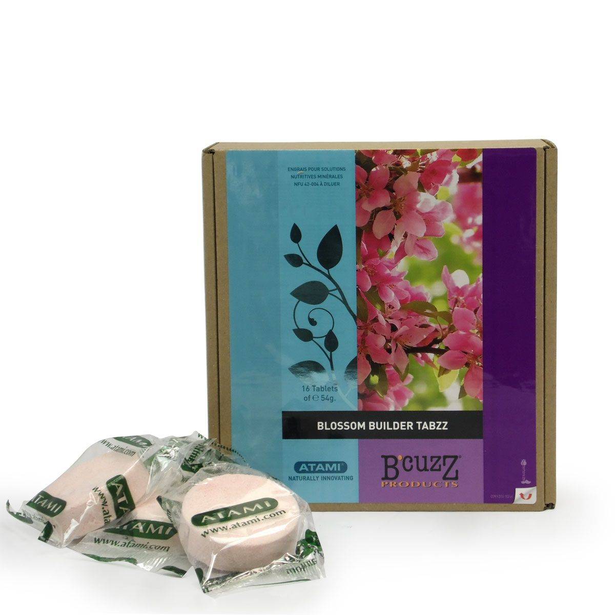 B'Cuzz BLOSSOM Builder TABZZ x 16 - ATAMI - Gamm vert