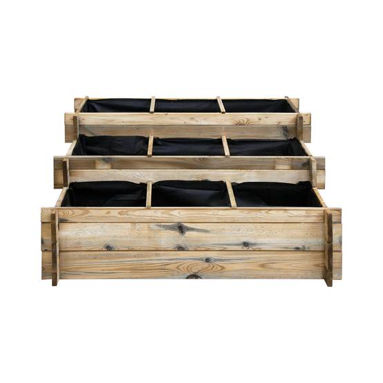 Carré potager en bois à étages - Grand modèle - Cémonjardin - Image 2