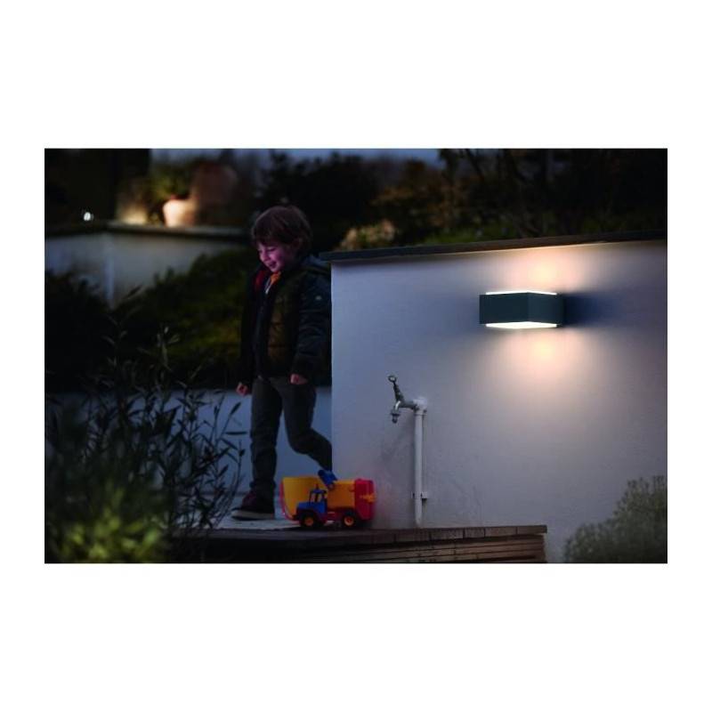 Philips - Philips Mygarden Applique Murale Hedgehog 1x42 W Anthracite 1733793pn - Image 4