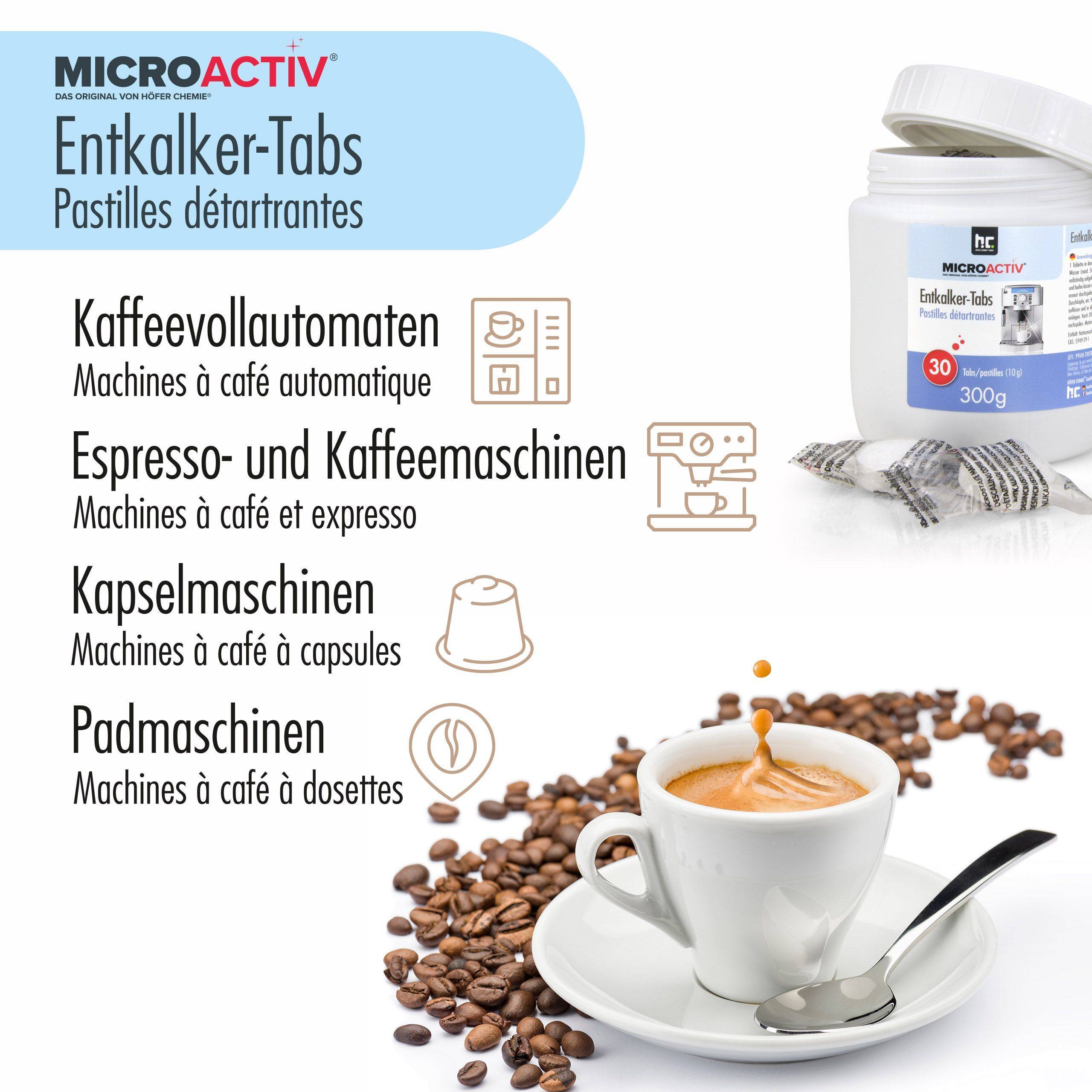 300 g de pastilles de détartrage pour machine à café x 1 - Image 3