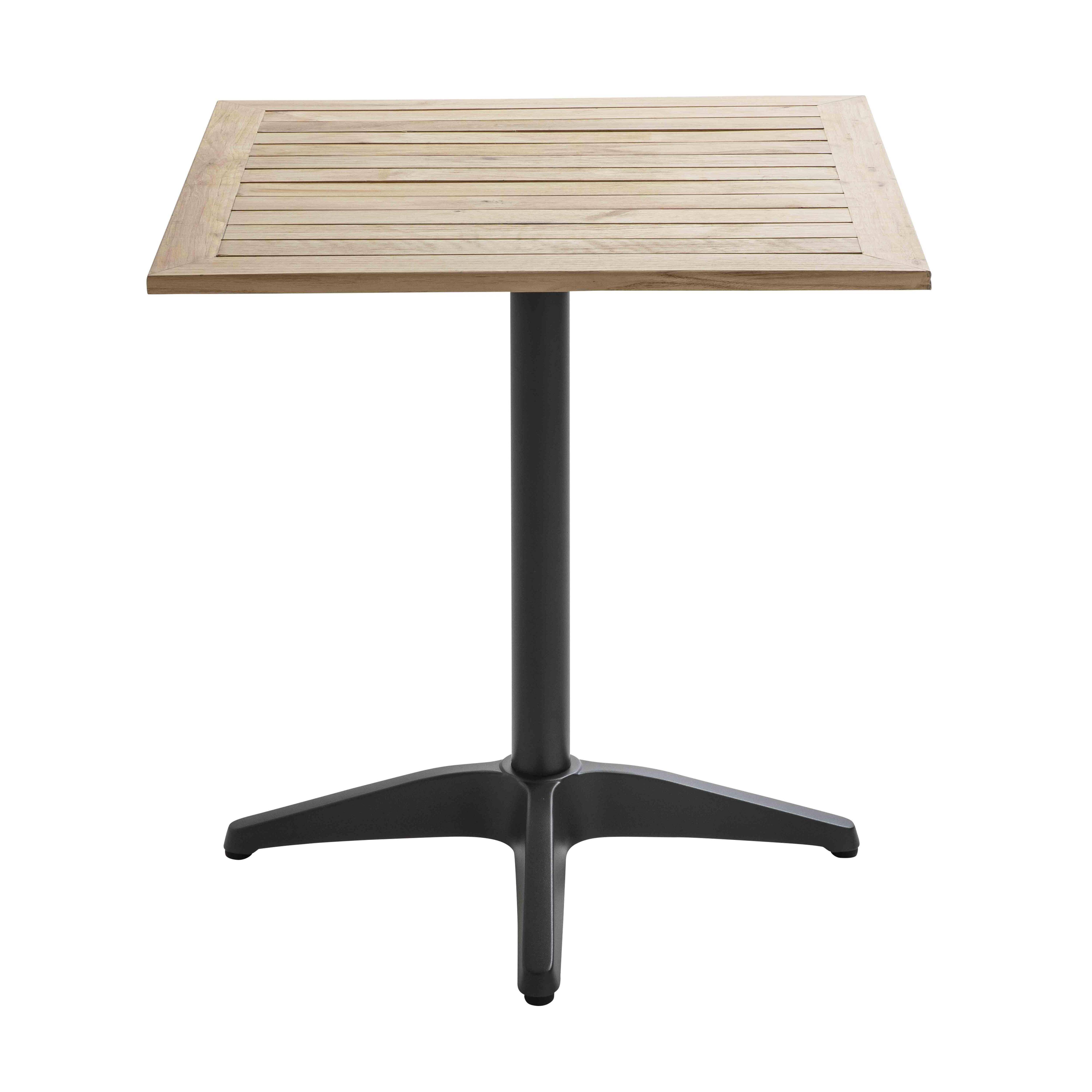 Oviala - Table de jardin carrée plateau bois 70cm 4 places
Times square - Oviala - Image 2