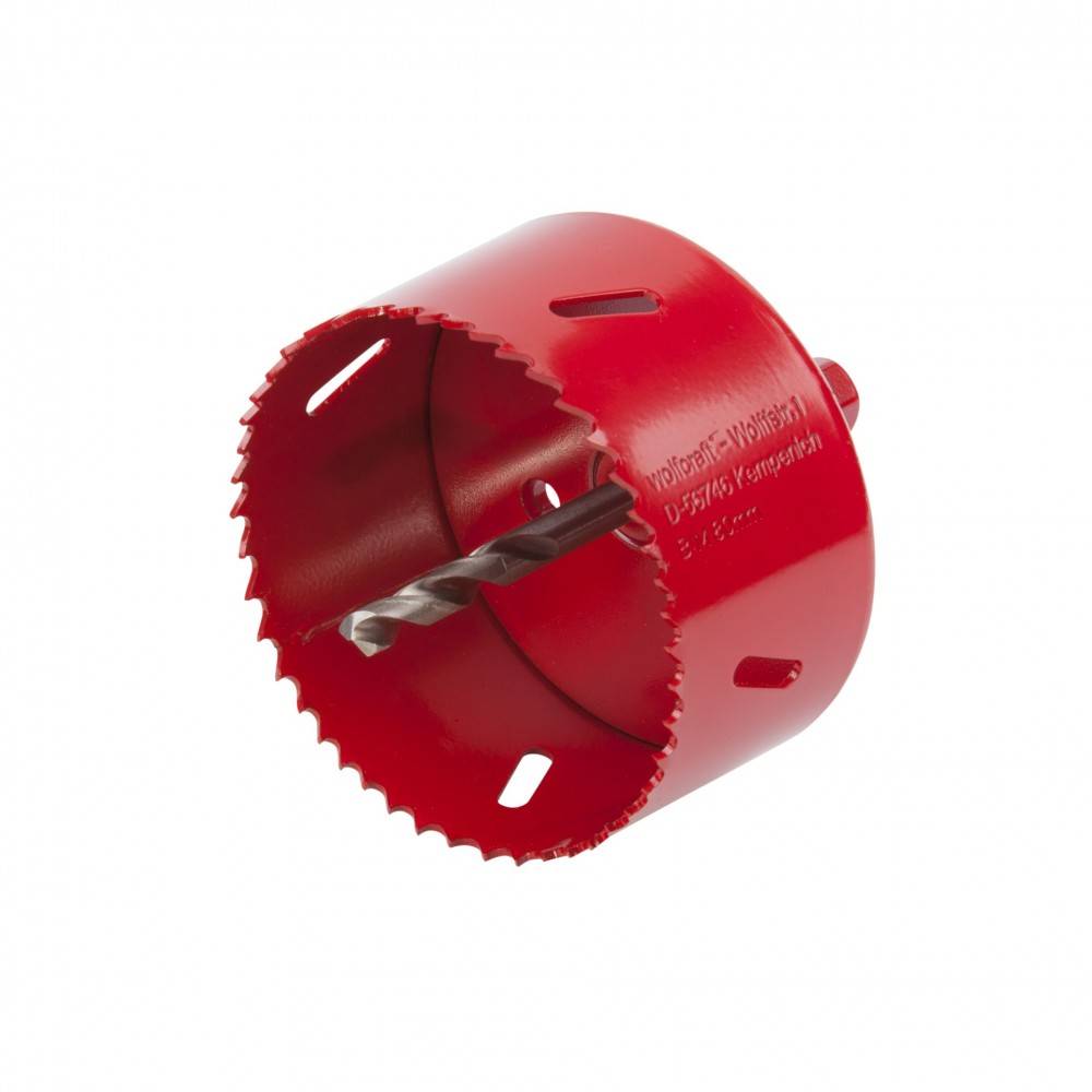 Wolfcraft - Trépan multimatériau WOLFCRAFT 5485000, Diam.80 mm - Image 1