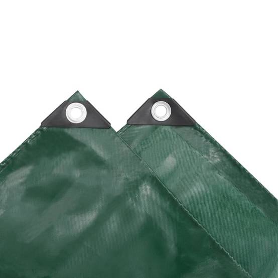 Bâche Multiusage Étanche en PVC avec Œillets pour Chantier et Agriculture Verte 3x4m – ComfortXL Outdoor Living - Image 4