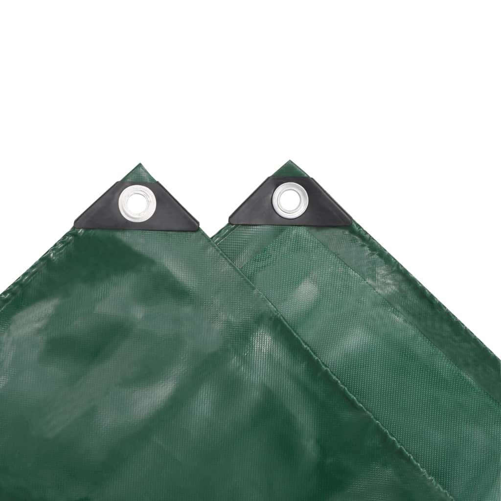 Bâche Multiusage Étanche en PVC avec Œillets pour Chantier et Agriculture Verte 3x4m – ComfortXL Outdoor Living - Image 4