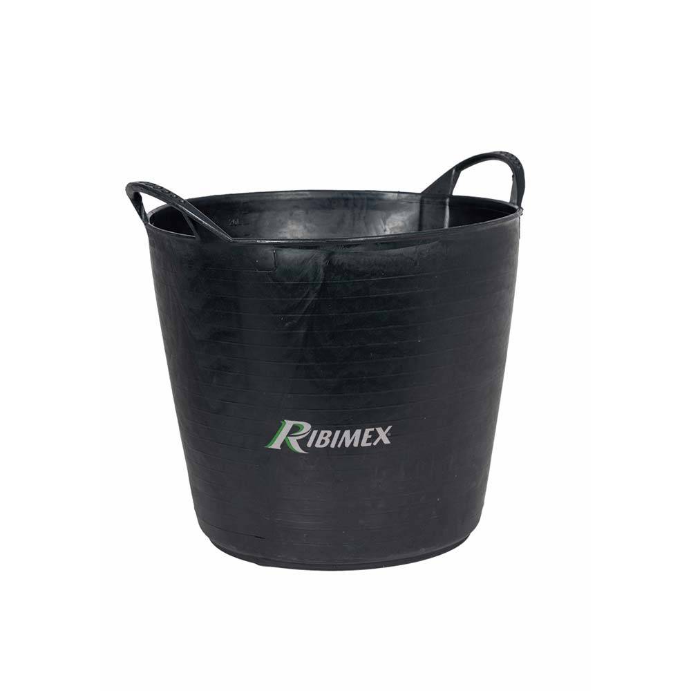 Ribimex - Bac souple rond 26 litres avec poignées