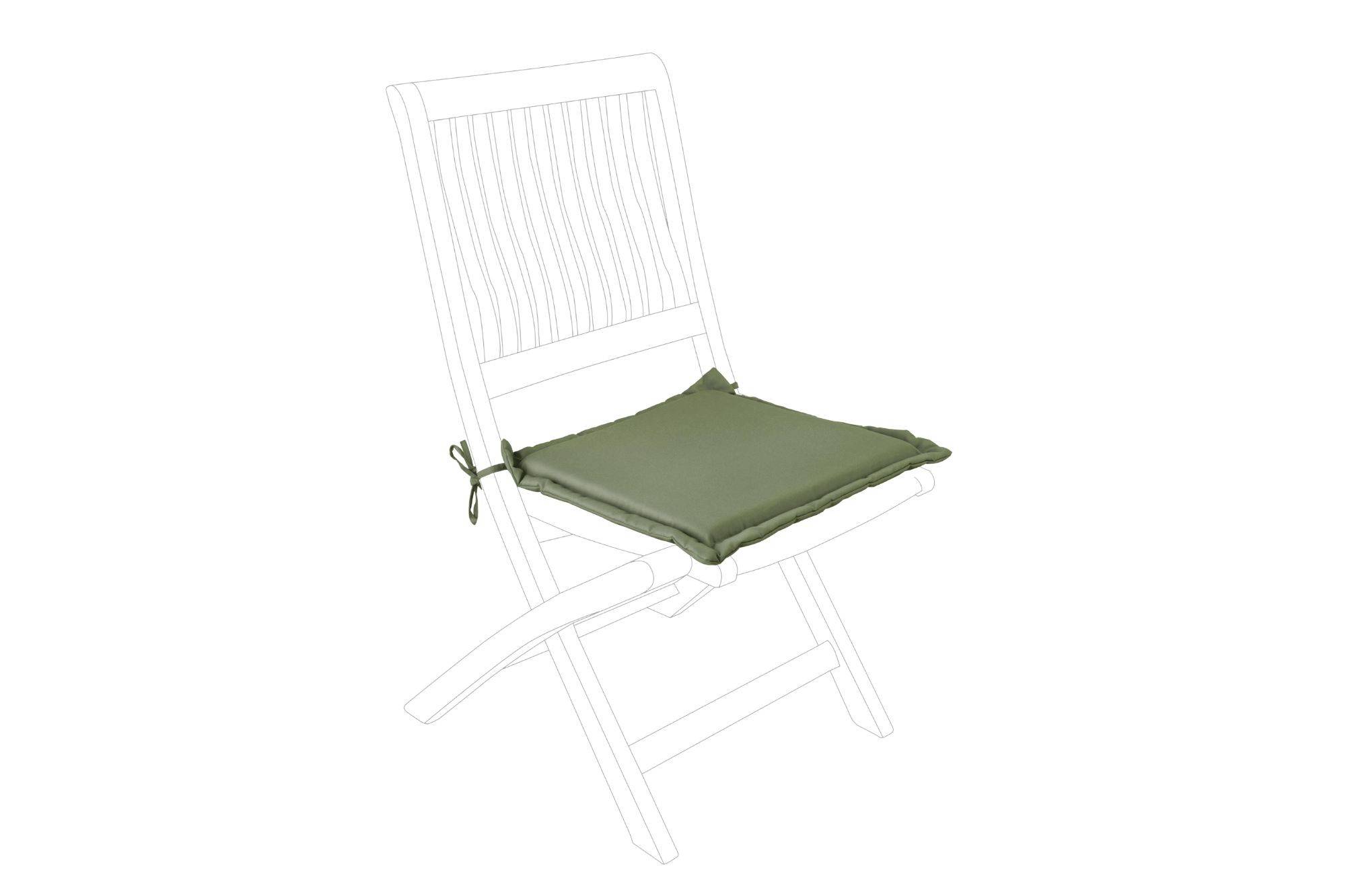 Autre - Coussins pour chaise de jardin pliante (lot de 4) - CANCALE - Image 2