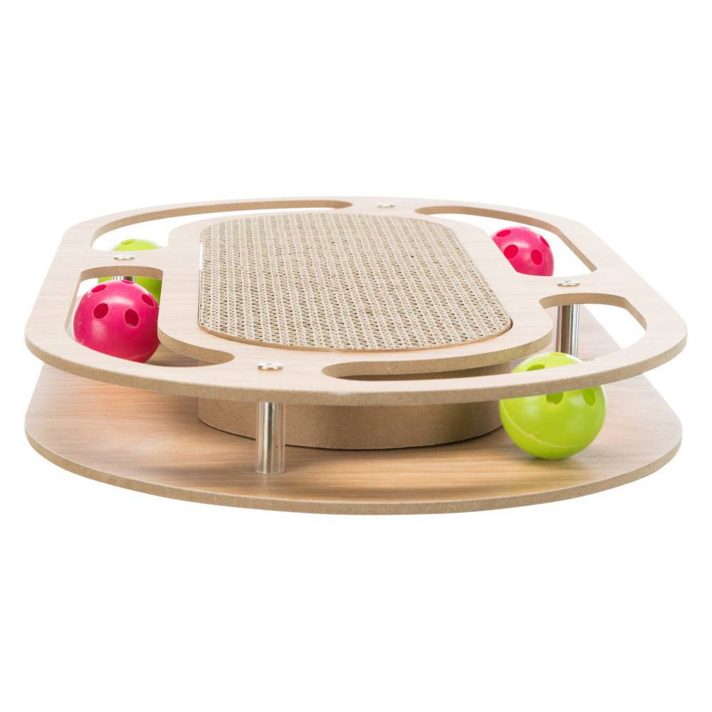 Trixie - jeux Plaque griffoir, cadre bois, 46 cm, pour chats. - Image 5