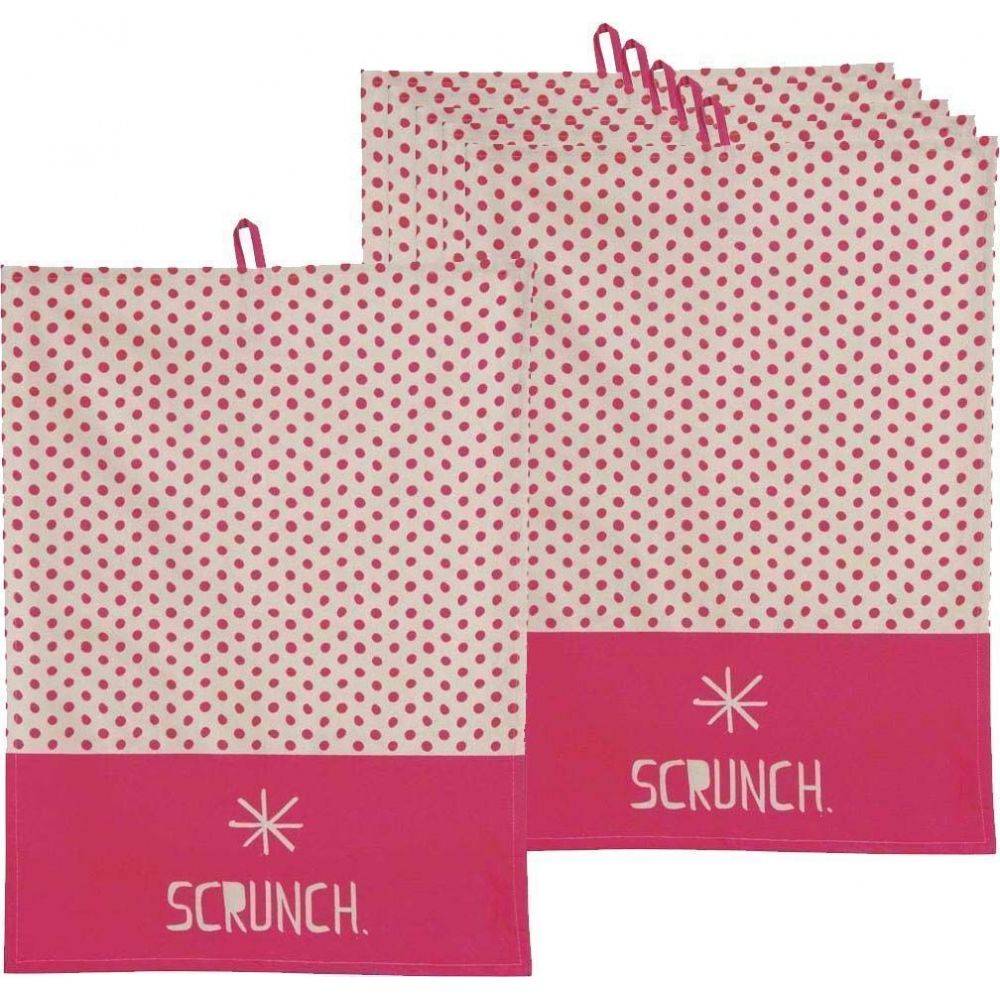 Aubry Gaspard - Torchon de cuisine en coton Scrunch (Lot de 6) - Image 2