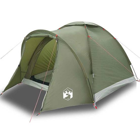 Tente Bivvy de Pêche 2 Places Polyester Imperméable pour Carpiste Session Longue Vert Olive – ComfortXL Outdoor Living - Image 2