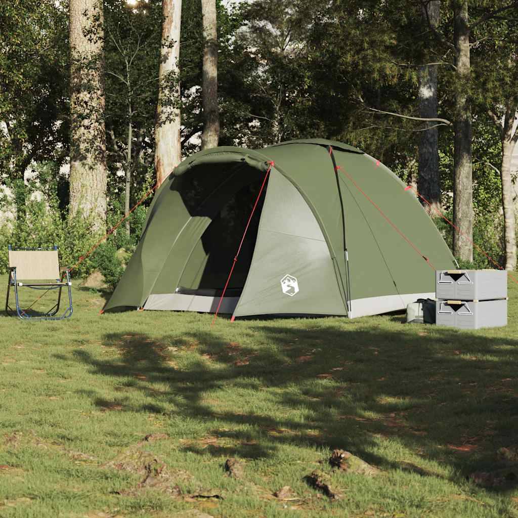 Tente Bivvy de Pêche 2 Places Polyester Imperméable pour Carpiste Session Longue Vert Olive – ComfortXL Outdoor Living - Image 3