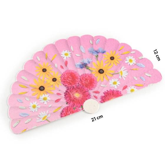 Radis et Capucine - Radis et Capucine - Eventail papier de graines - 21 x 12 cm - Image 4
