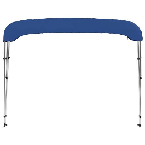 Store banne | Auvent bimini à 3 arceaux Bleu 183x196x137 cm Maison Chic - Image 6