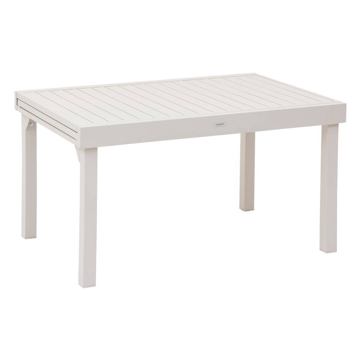 Hesperide - Table de jardin extensible "Piazza" argile 10 places en aluminium traité en epoxy Hespéride - Image 2