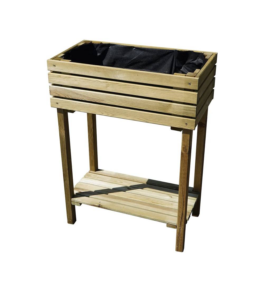 Jardipolys - Mini carré potager surélevé KÜB - 60x30xH19,6/80 cm Jardipolys - Image 1