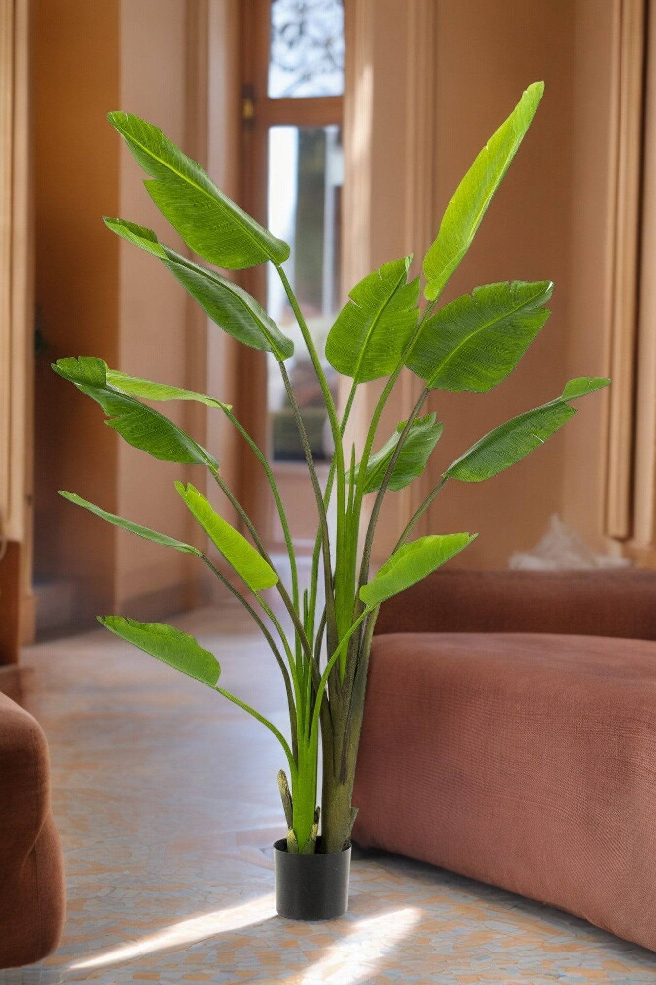 La Green Touch - Strelitzia Nicolai plante artificielle - h180cm, Ø17cm- La Green Touch - Image 1