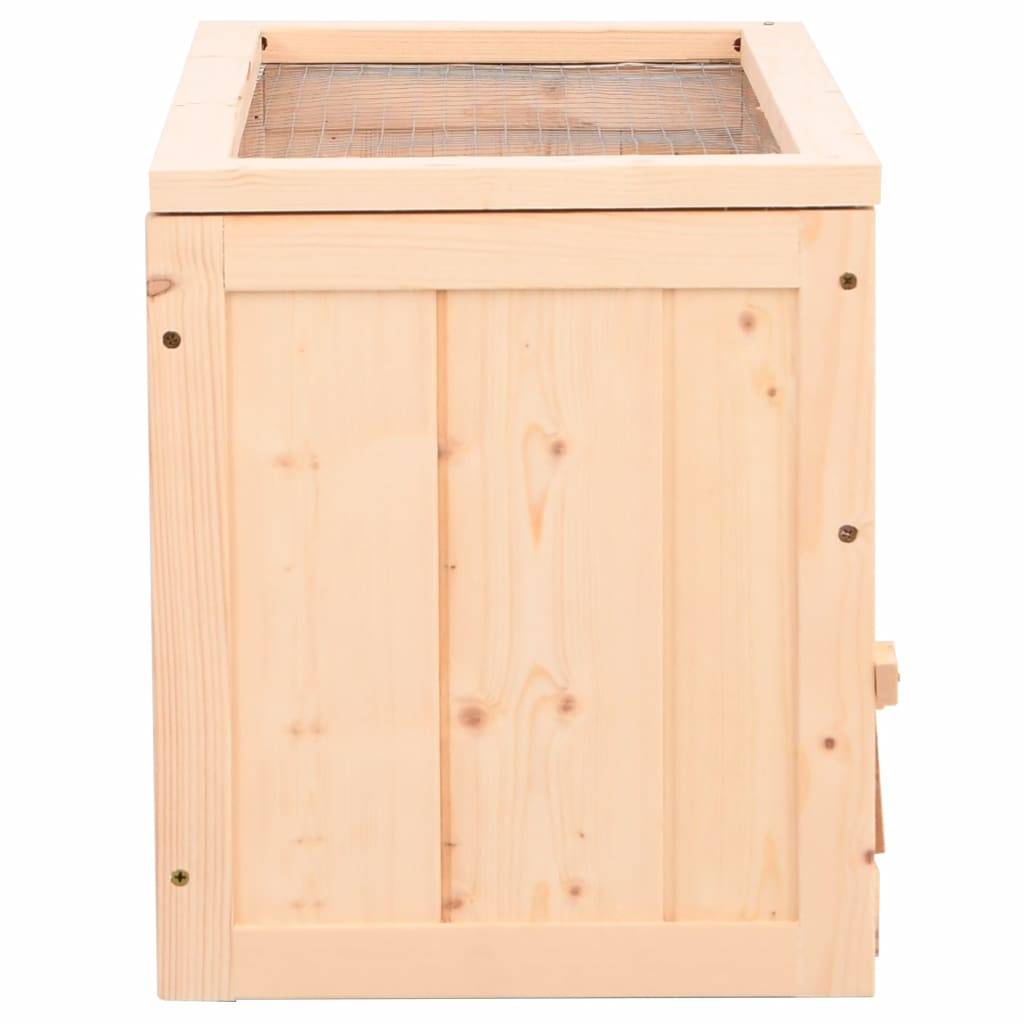 Cage à hamster - Cage pour hamsters 60x30x35 cm bois massif de sapin - Image 5