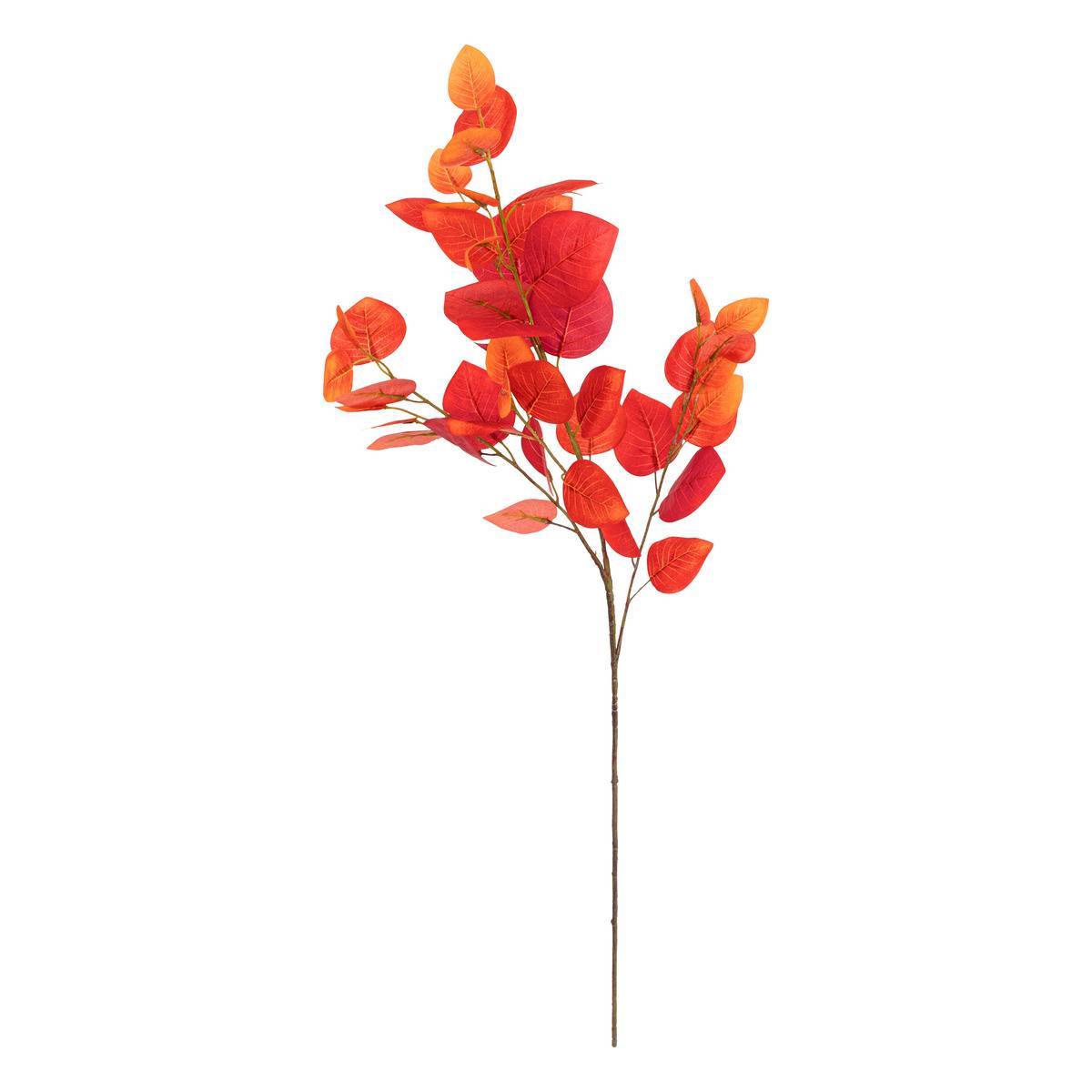 Atmosphera - Tige d'eucalyptus artificielle James rouge H97cm - Atmosphera Créateur d'intérieur - Image 1