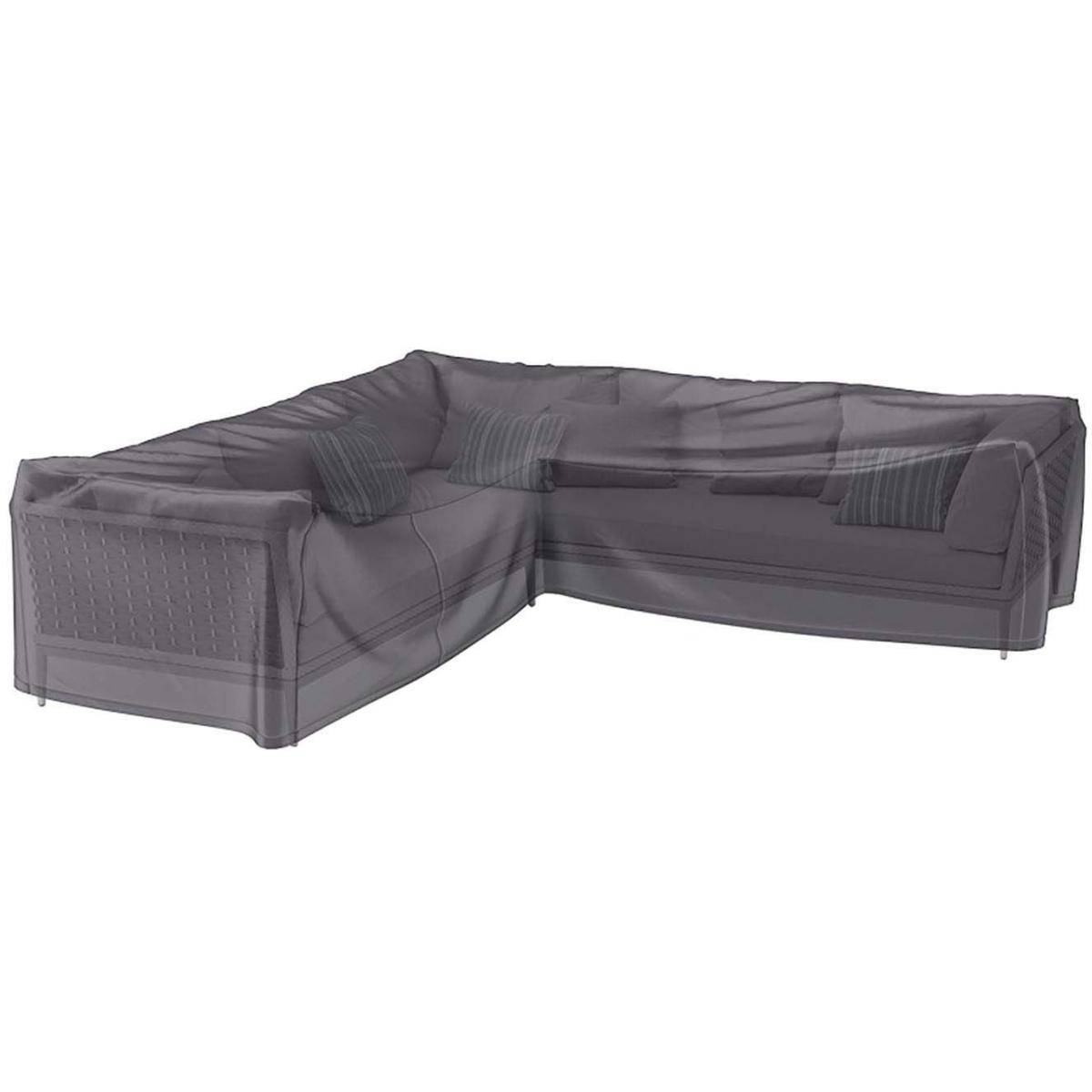 Housse de protection respirante pour ensemble de mobilier extérieur Pour ensemble mobilier angle 220x220x90xH70 cm - Image 1