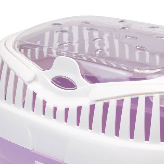 Ferplast - Ferplast Transport pour lapins, cochons d'inde et rats ALADINO LARGE Cage de transport pour animaux domestiques, rongeurs, lapins, plastique - Image 7