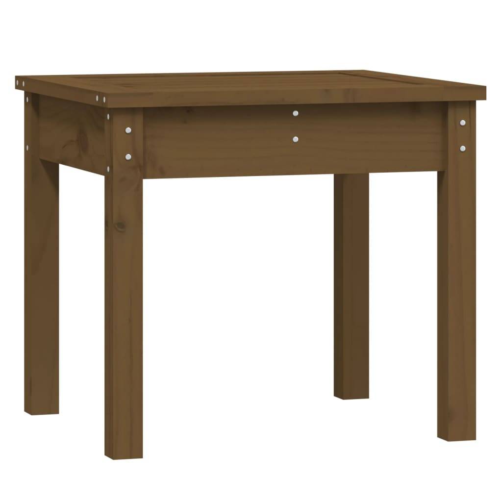 Maison Chic - Banc de jardin - Banc d'extérieur - Banquette marron miel 50x44x45 cm bois de pin massif - Image 1