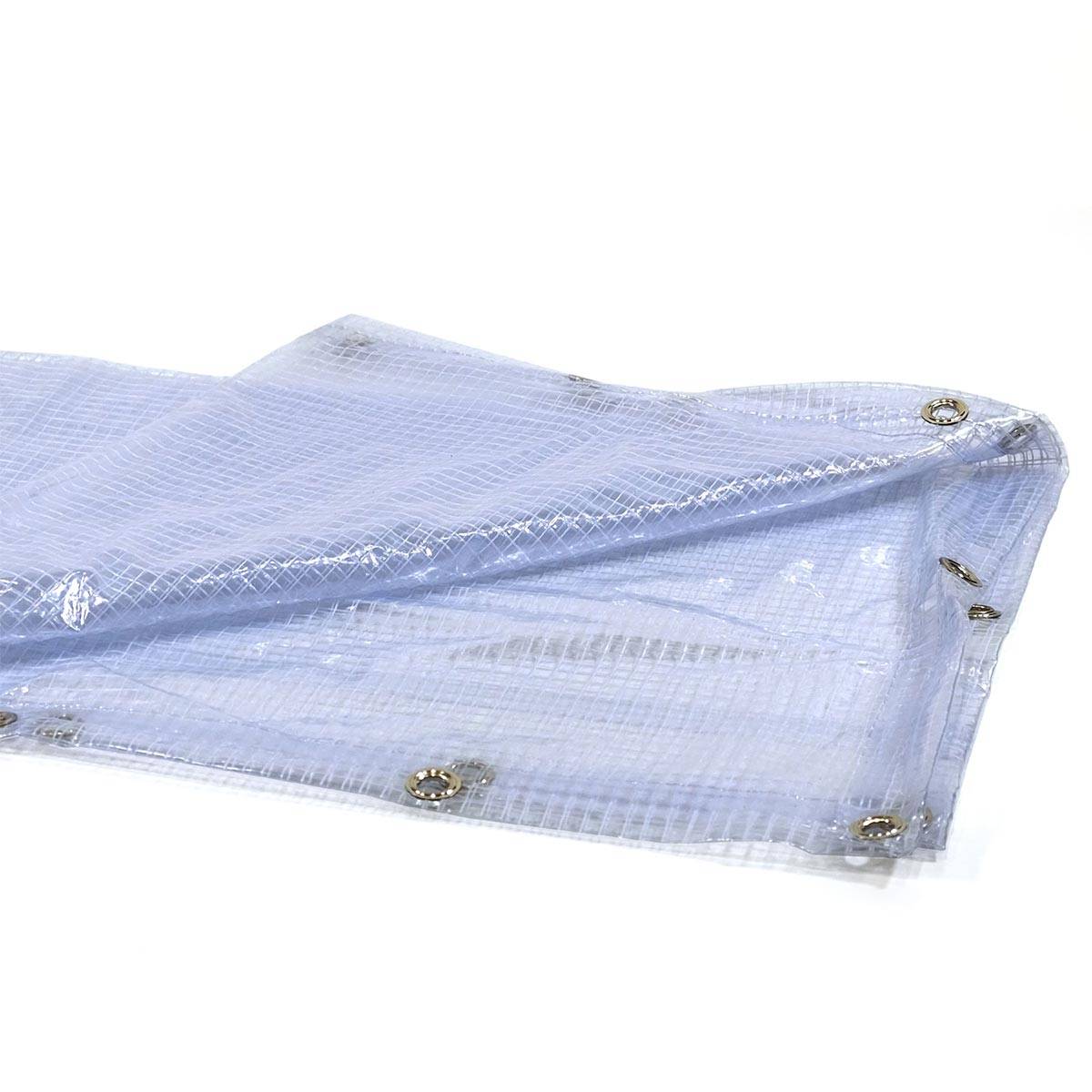 Bâche Serre 3,8x9 m SP400SE - Garantie 5 ans - Bâche Armée Transparente étanche pour Serre - Made in France TECPLAST - Image 5