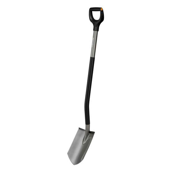 Fiskars - Bêche à bord pointu Ergonomic (grise) - Image 3