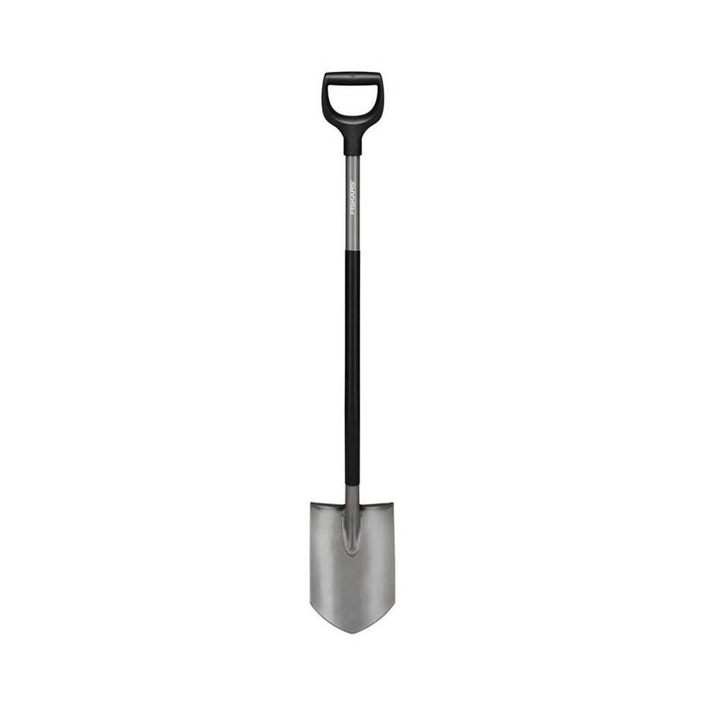 Fiskars - Bêche à bord pointu Ergonomic (grise) - Image 2