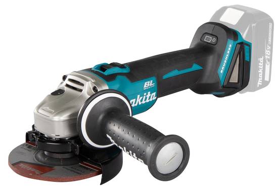 Pack de 5 machines MAKITA 18V - Perfo-burineur + Visseuse + Perceuse à percussion + Meuleuse + Scie circulaire - MAKITA - avec 4 batteries 18V 5Ah + c - Image 2