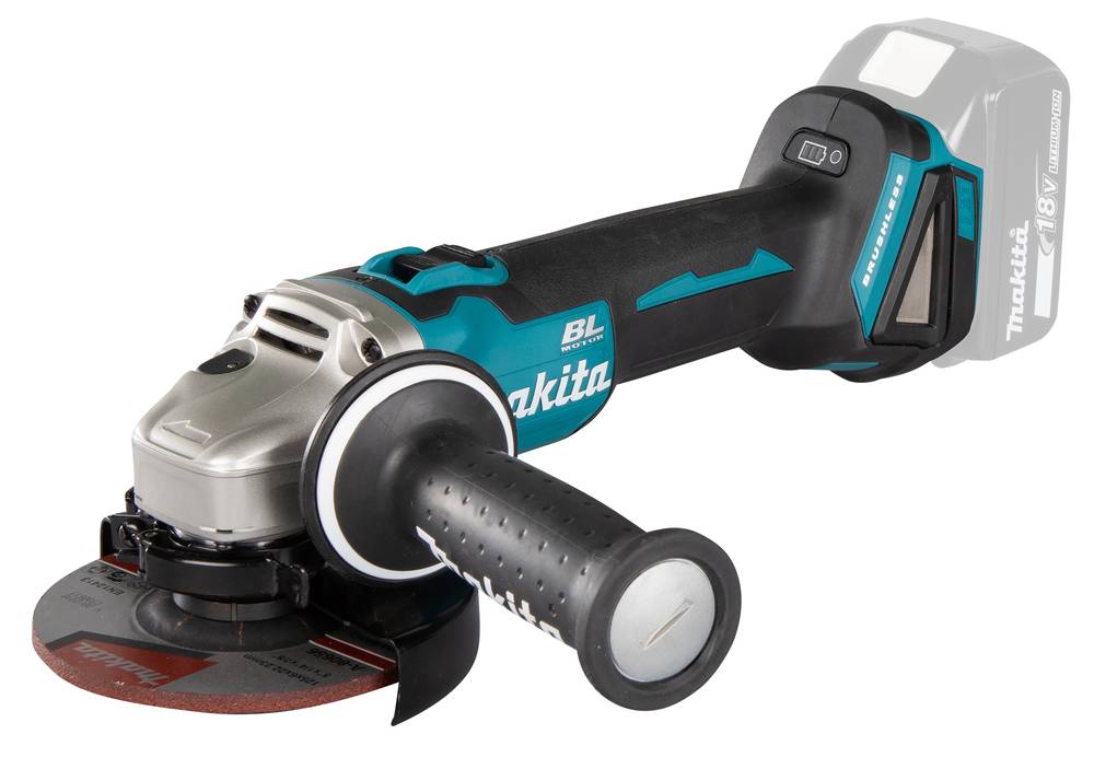 Pack de 5 machines MAKITA 18V - Perfo-burineur + Visseuse + Perceuse à percussion + Meuleuse + Scie circulaire - MAKITA - avec 4 batteries 18V 5Ah + c - Image 2