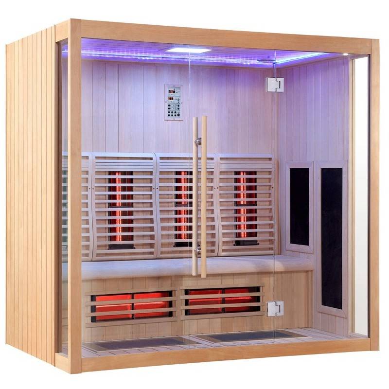 Sauna Infrarouge Boreal® Signature - 200 à Spectre Complet - 200x135x205 - Image 8