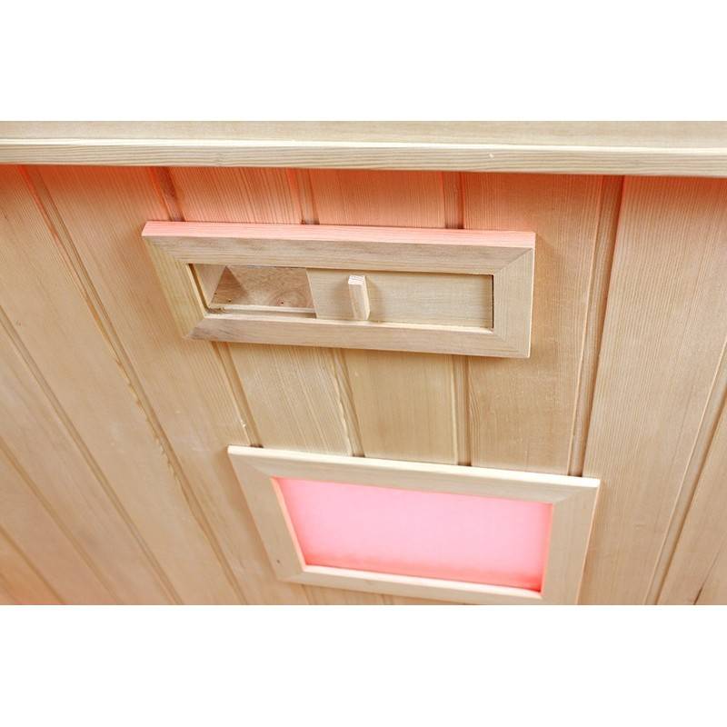 Sauna Infrarouge Boreal® Signature - 200 à Spectre Complet - 200x135x205 - Image 3