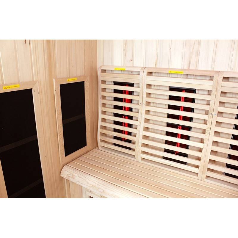 Sauna Infrarouge Boreal® Signature - 200 à Spectre Complet - 200x135x205 - Image 4