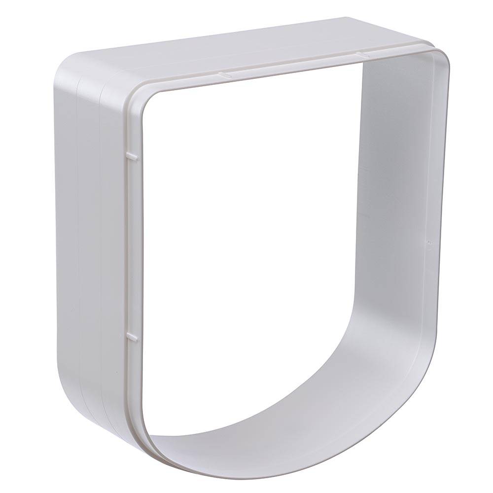 Ferplast - Ferplast Extension pour porte pour petits chiens et chats chatière basculante SWING 3 et 5  EXTENSION, 16,3 x 5 x h 18,4 cm, profondeur 5 cm, Blanche