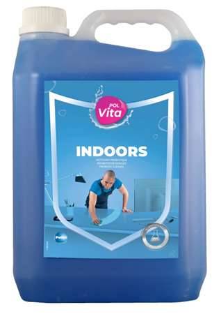 Polvita indoors Nettoyant toutes Surfaces - Lot de 4 Bidons de 5L - Pollet Sa