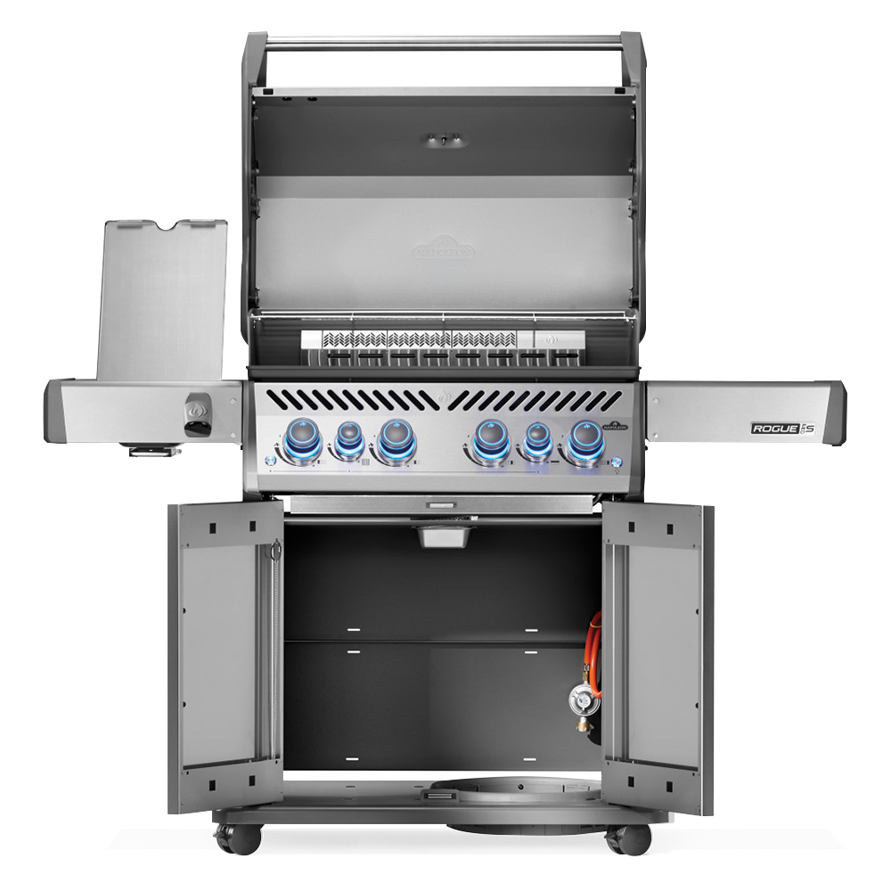 Napoleon - Barbecue à gaz Rogue PRO-S 525 + Sizzle Zone + Brûleur arrière - Inox - Image 4