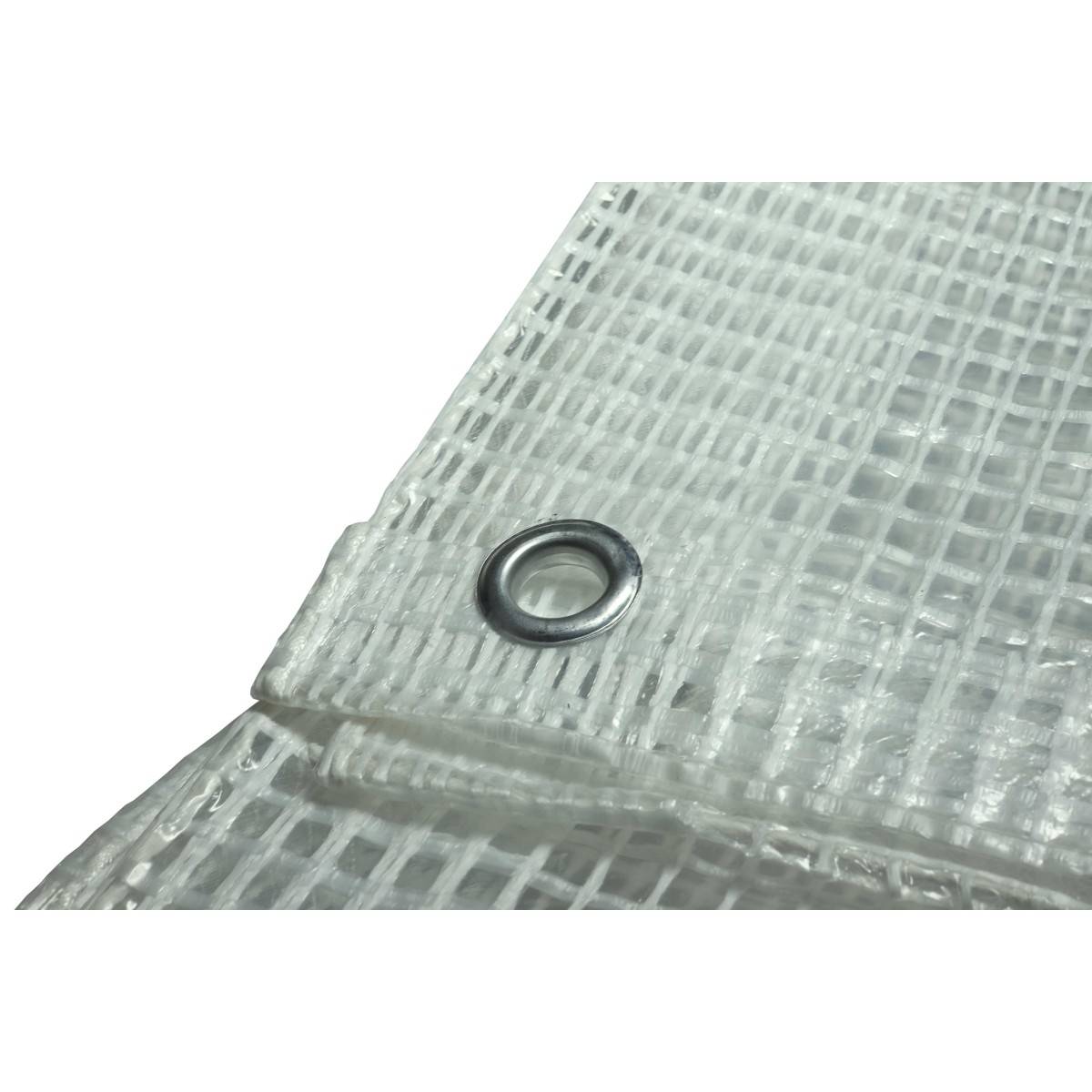 Tecplast - Toile pour pergola et tonnelle 4 x 10 m Transparente polyéthylène 170g/m² KZ GARDEN - Image 4