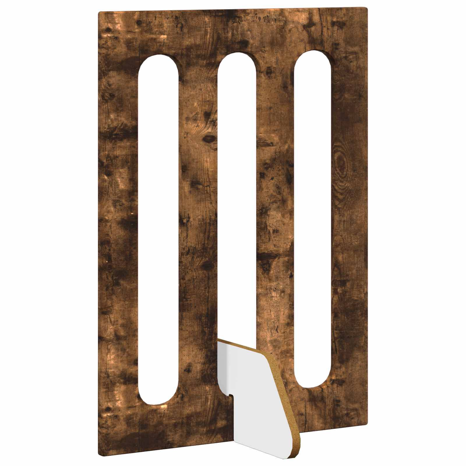 PANGIVO - Clôture pour animaux bois d'ingénierie chêne fumé 100.5 x 38 x 70 cm - PANGIVO - Image 4