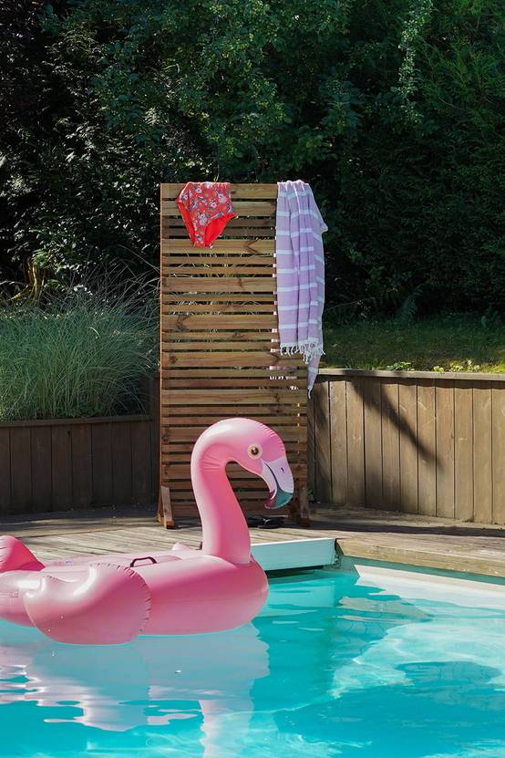 Jardipolys - Brise-vue droit LIGN Z 80 x 180 cm, ép.1,6cm - pin classe 3 FSC ® Jardipolys - Image 4