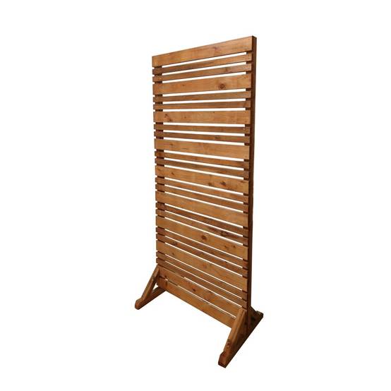 Jardipolys - Brise-vue droit LIGN Z 80 x 180 cm, ép.1,6cm - pin classe 3 FSC ® Jardipolys - Image 1