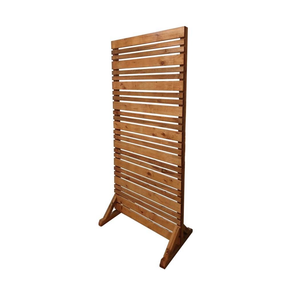 Jardipolys - Brise-vue droit LIGN Z 80 x 180 cm, ép.1,6cm - pin classe 3 FSC ® Jardipolys - Image 1