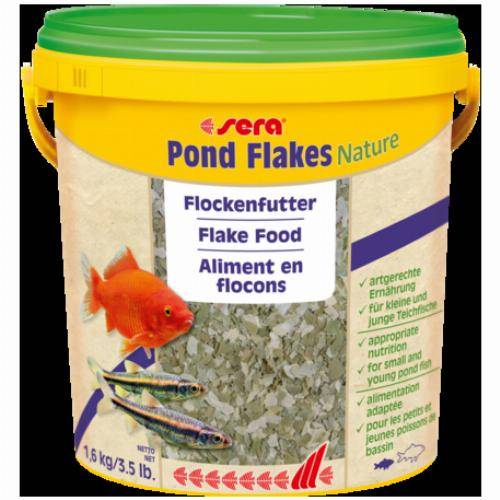 Sera - Sera - Nourriture pour Petits Poissons Pond Flakes Nature SERA - 1,6kg - Image 2
