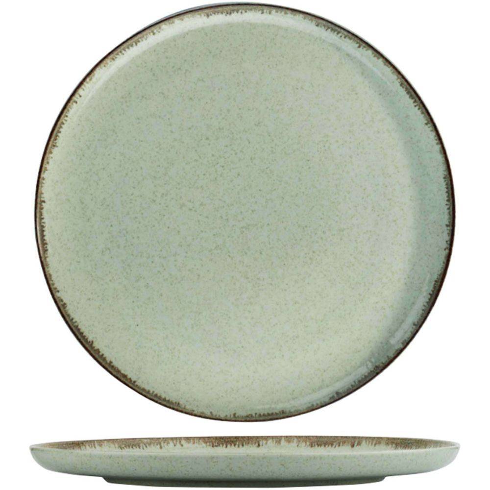 Hanah Home - Service de table en porcelaine Point 24 pièces Vert - Image 3
