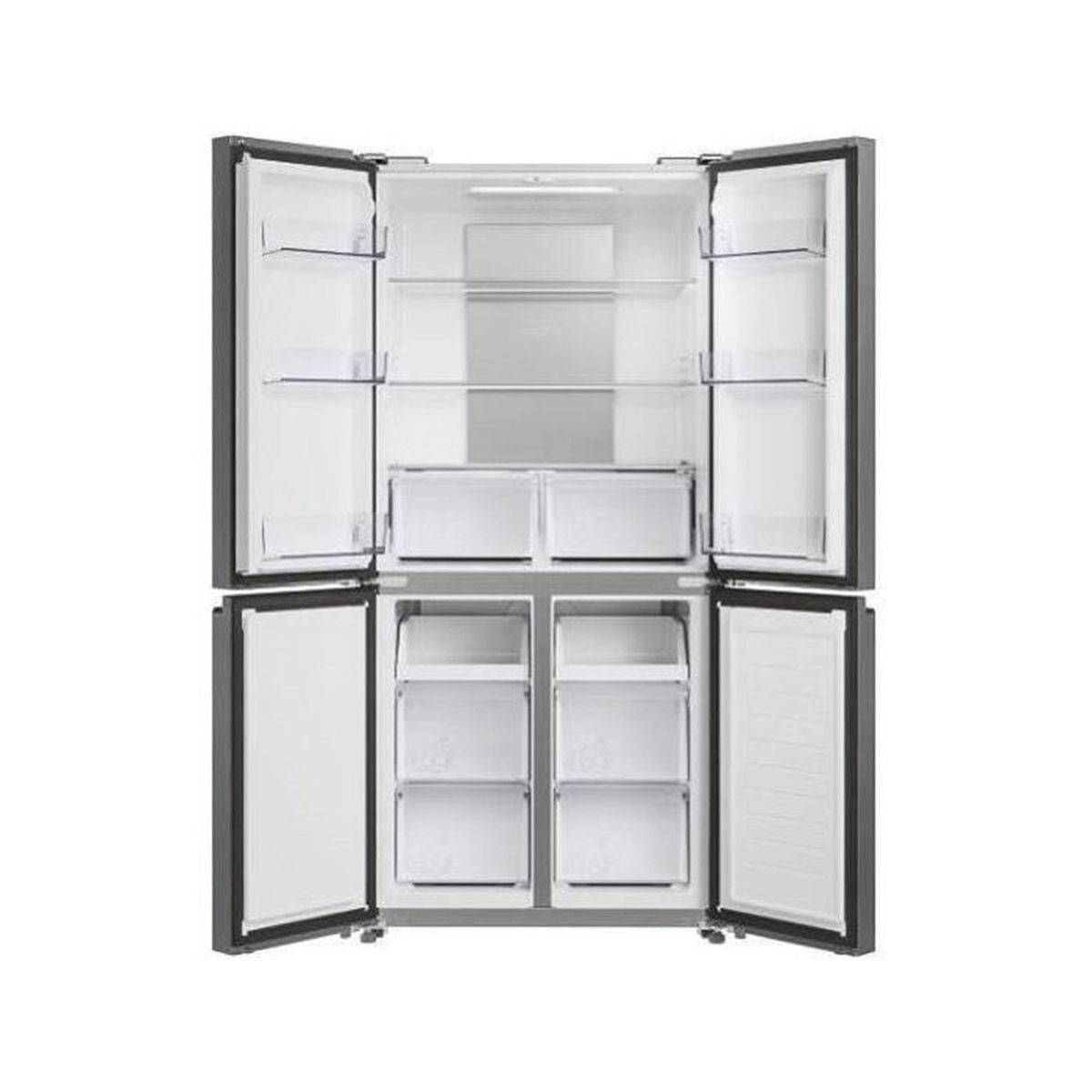 Réfrigérateur congélateur 4 portes 467 L Silver Total No Frost à compresseur Inverter - CANDY - Image 3
