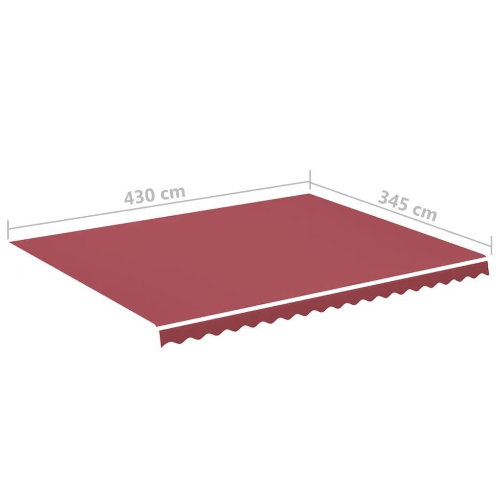 Prolenta Premium - Store banne  Juna Rouge  430 X 345 cm  - P87209R - Image 6