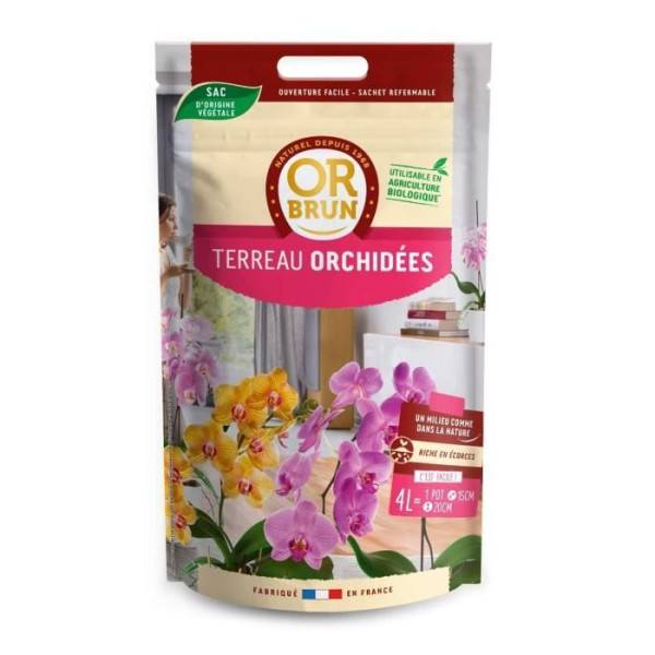 Or Brun - Or Brun-terreau Orchidees 4l - Image 3