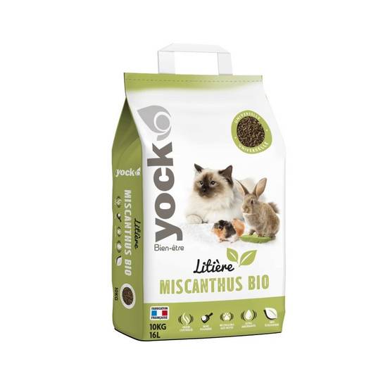 Autre - Yock Litière Miscanthus Bio Chat 16 l - Image 2