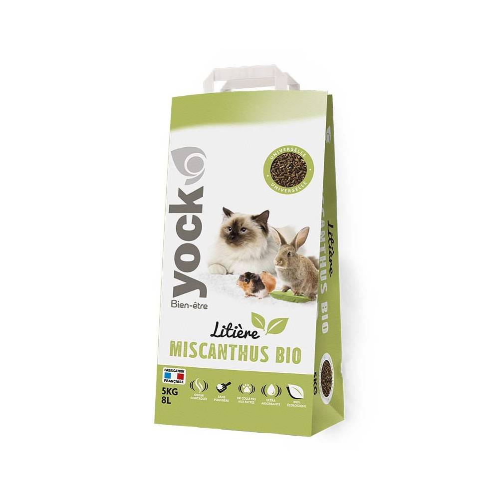Autre - Yock Litière Miscanthus Bio Chat 16 l - Image 1