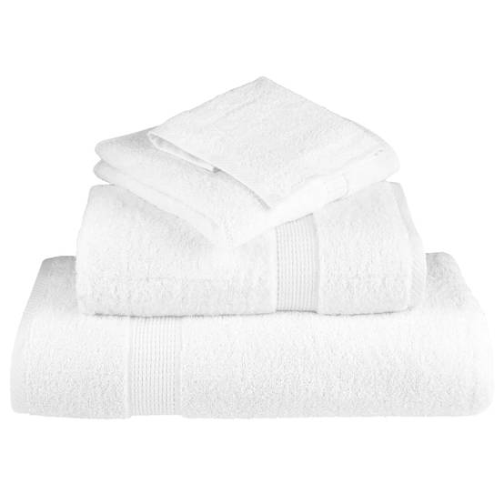 Ensemble de serviettes de qualité supérieure SOLUND 6 pcs blanc Maison Chic - Image 4