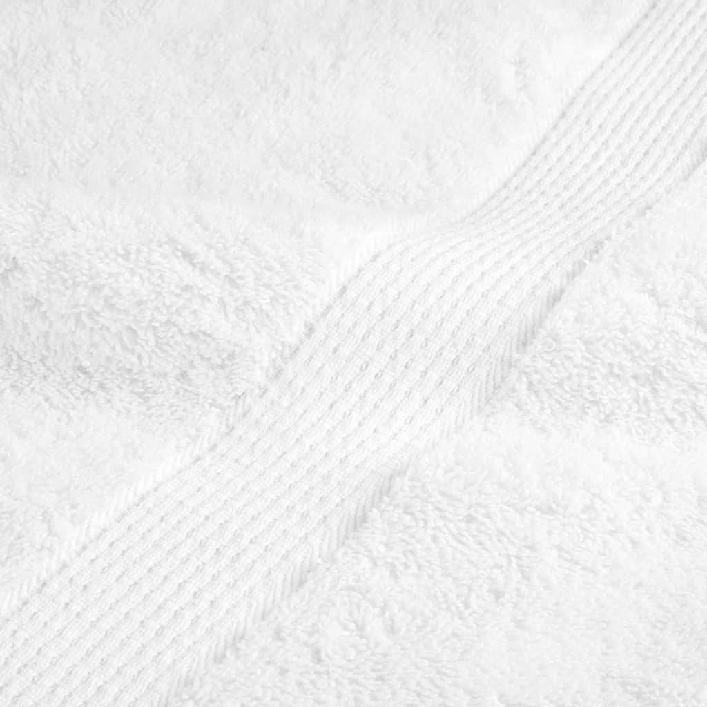 Ensemble de serviettes de qualité supérieure SOLUND 6 pcs blanc Maison Chic - Image 6
