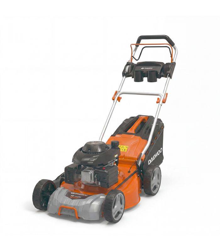 Tondeuse thermique autotractée 150cc 46cm coupe mulching DAEWOO DLM4600SP - Image 1